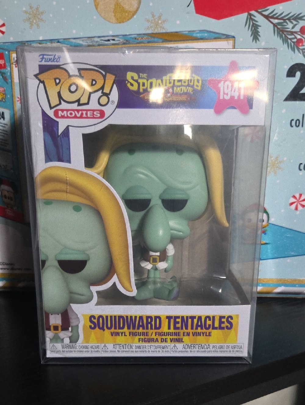 Funko Pop! Squidward Tentacles Vinyl Figure - Light Green & Yellow Hair